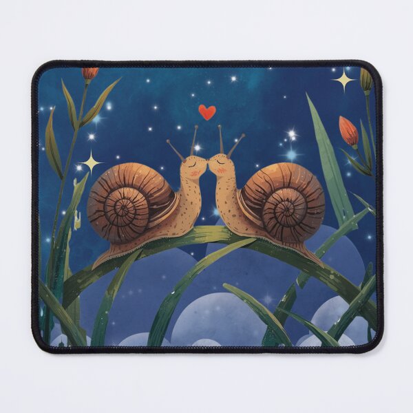 Item preview, The Lovers (Snails) designed and sold by Haylea Does Art.