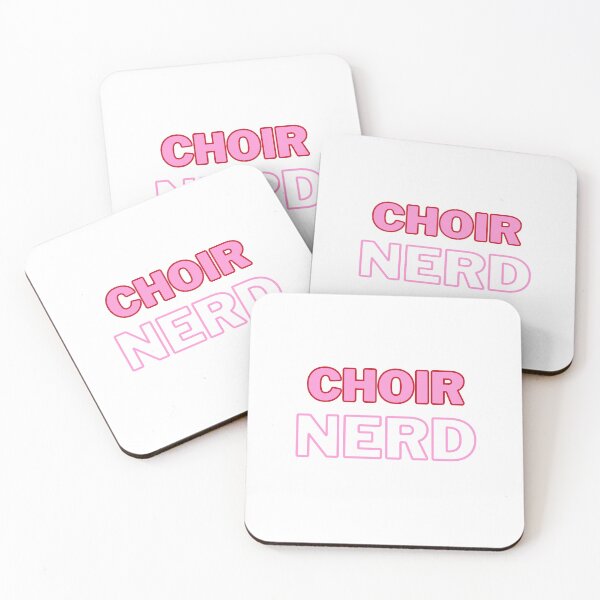 Artikelvorschau, Chor-Nerd (ROSA & ROTER TEXT) entworfen und verkauft von EmmaDeanMusic.