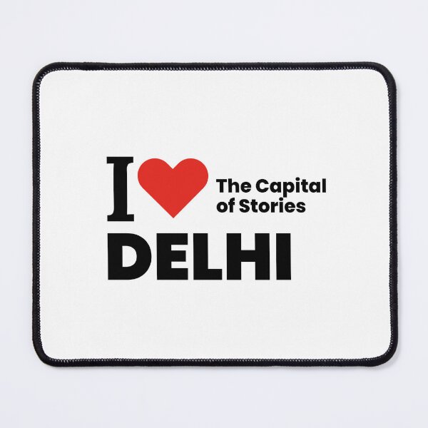 Item preview, I ❤️ Delhi – The Capital of Stories | Travel Sticker & Gift for Delhi Lovers designed and sold by saan-creatives.