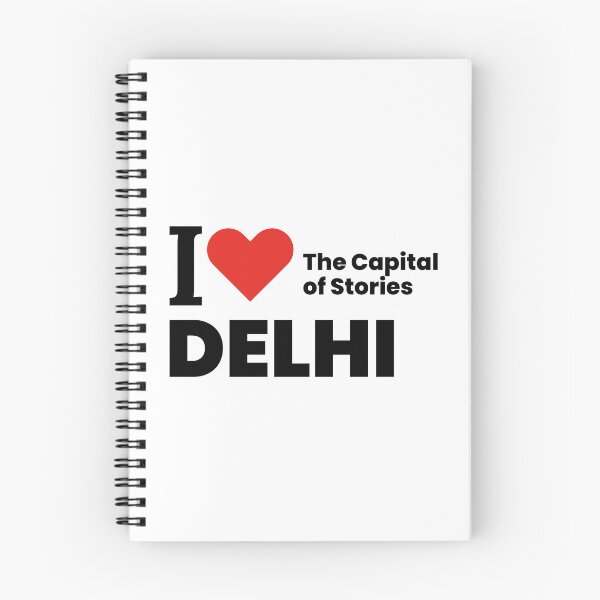 Item preview, I ❤️ Delhi – The Capital of Stories | Travel Sticker & Gift for Delhi Lovers designed and sold by saan-creatives.