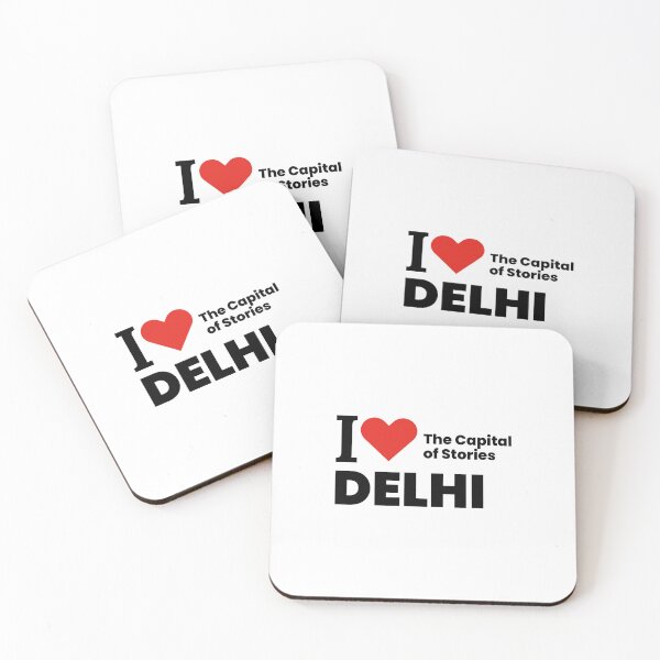 Item preview, I ❤️ Delhi – The Capital of Stories | Travel Sticker & Gift for Delhi Lovers designed and sold by saan-creatives.