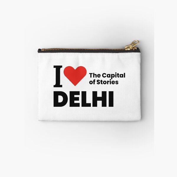Item preview, I ❤️ Delhi – The Capital of Stories | Travel Sticker & Gift for Delhi Lovers designed and sold by saan-creatives.