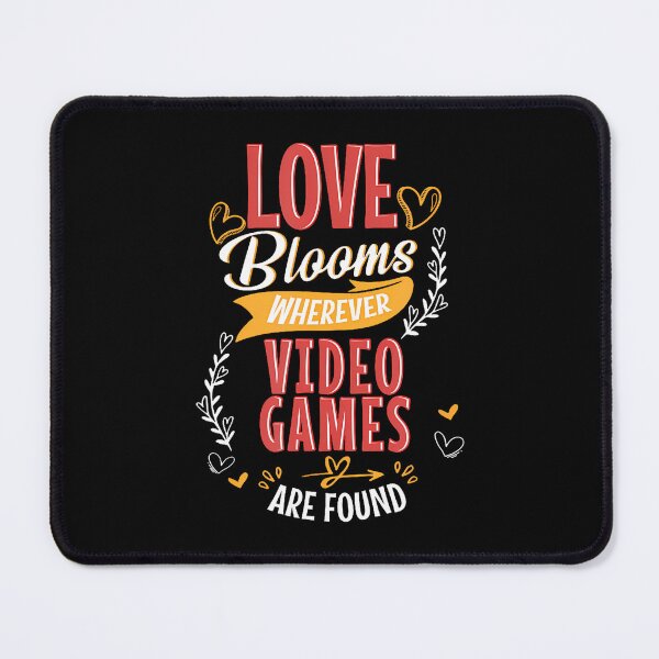 Item preview, Playing Video Games Love Blooms designed and sold by AlyceLynne.