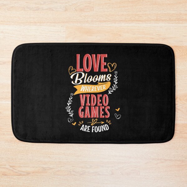 Item preview, Playing Video Games Love Blooms designed and sold by AlyceLynne.