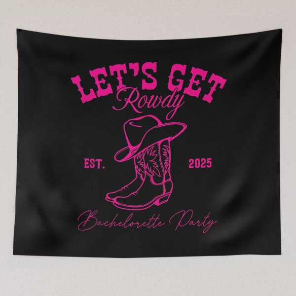 Item preview, Let’s Get Rowdy My Last Rodeo designed and sold by AveryLRobinson.
