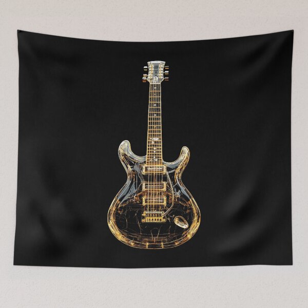 Item preview, Guitar Music Instrument Motif Artwork Guitar designed and sold by DesireeAngela1.