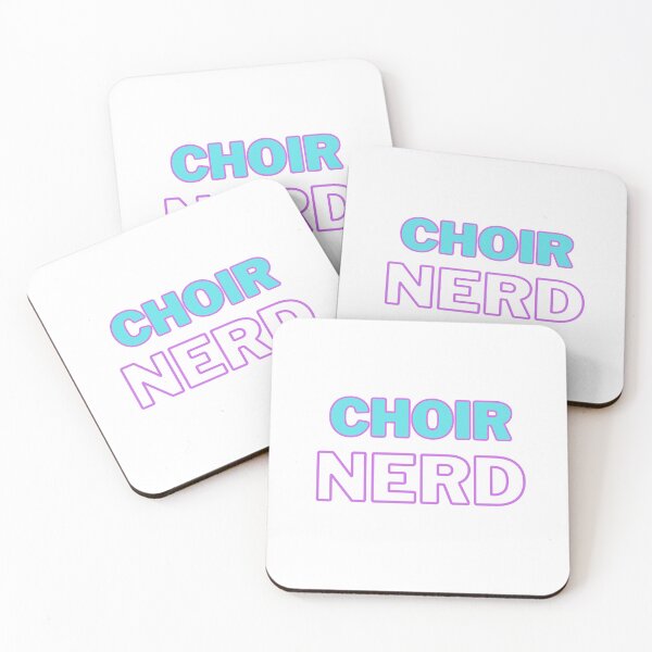 Artikelvorschau, Chor-Nerd (HELLBLAUER & LILA TEXT) entworfen und verkauft von EmmaDeanMusic.