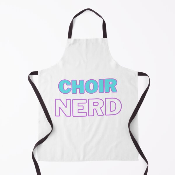 Item preview, Choir Nerd (LIGHT BLUE & PURPLE TEXT) designed and sold by EmmaDeanMusic.