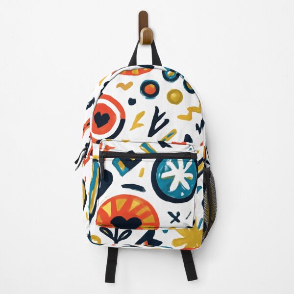 Item preview, Vibrant Abstract Doodles and Symbols Artwork for Creative, Playful, and Colorful Visual Content designed and sold by KanDa-Shop.