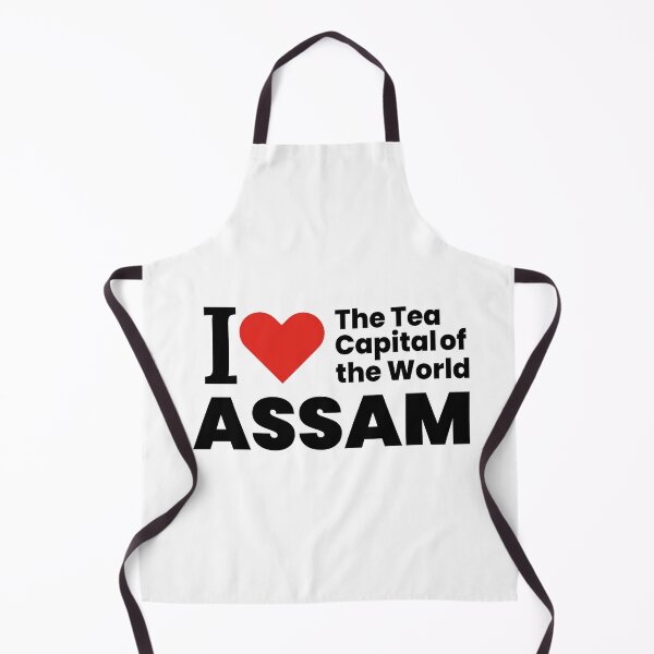 Item preview, I ❤️ Assam – The Tea Capital of the World | Sticker for Tea Lovers & Travelers designed and sold by saan-creatives.