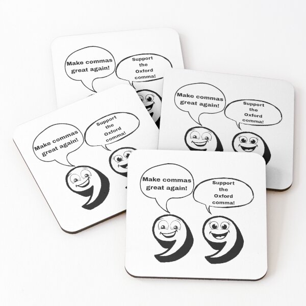 Item preview, Support the Oxford Comma!! designed and sold by EowynTheOfficeDog.