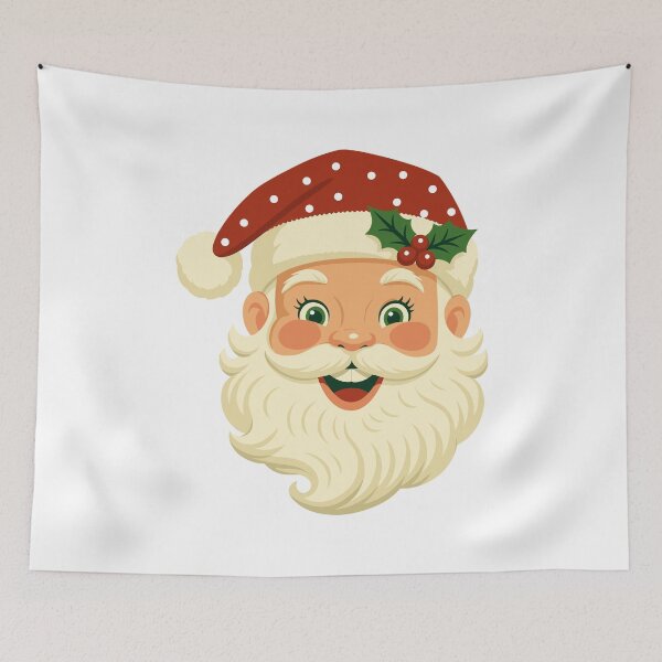 Item preview, Adorable Santa Claus Illustration – Perfect for Christmas Gifts & Holiday Decor designed and sold by tatajef14.