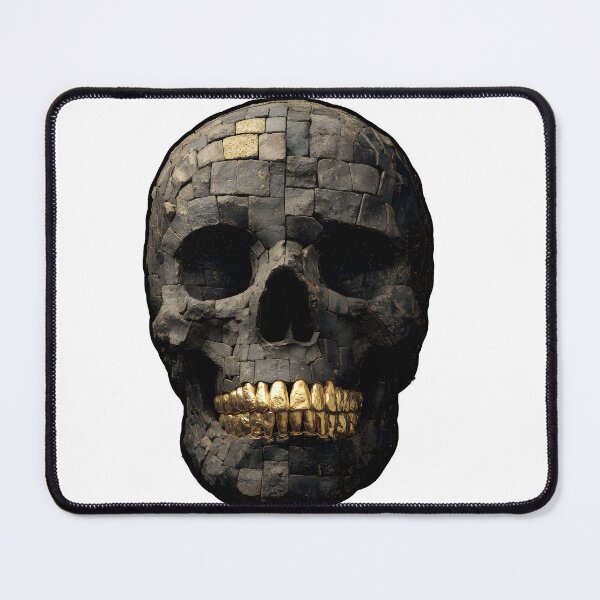 Item preview, Gilded Mosaic Skull designed and sold by 8BitThreadworks.