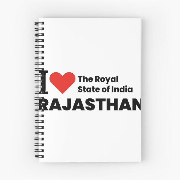 Item preview, I ❤️ Rajasthan – The Royal State of India | Travel Sticker & Cultural Souvenir designed and sold by saan-creatives.