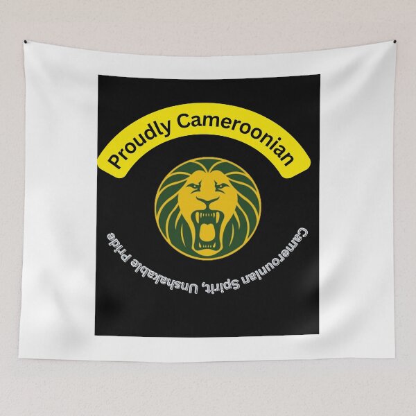 Item preview, Proudly Cameroonian Map Tee | African Roots Clothing designed and sold by Printandpick.