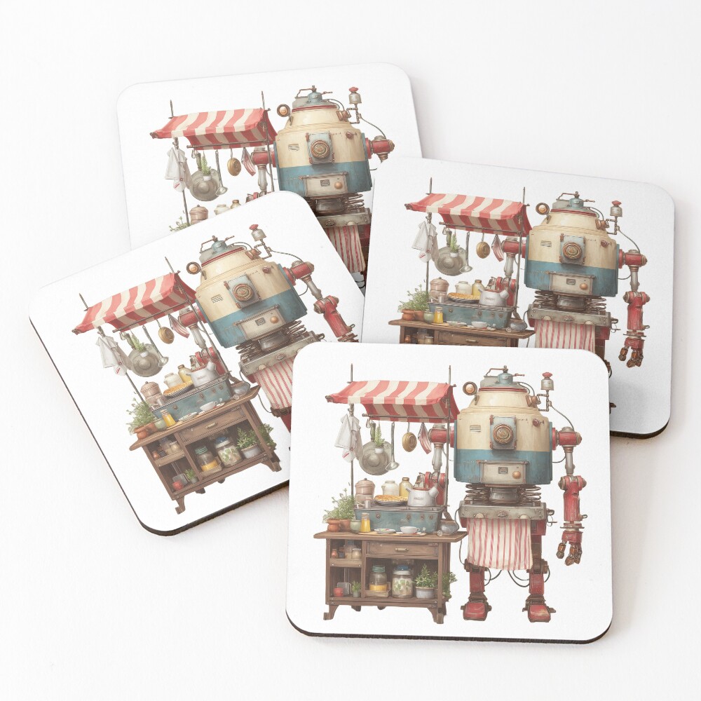 Item preview, Coasters (Set of 4) designed and sold by 8BitThreadworks.