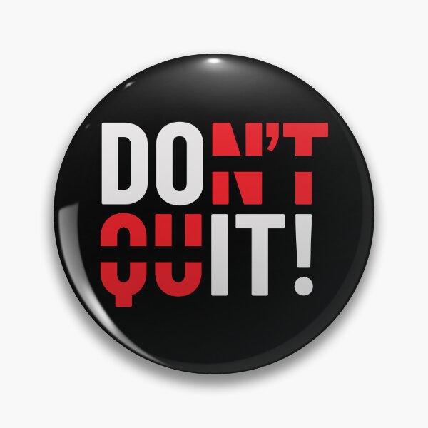 Item preview, Don't Quit - Do It V1 designed and sold by creativefever.