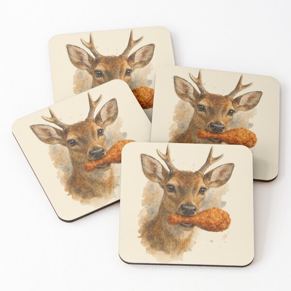 Item preview, Antlers and Drumsticks designed and sold by nikkolaus.