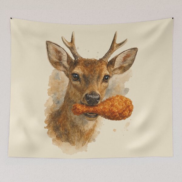 Item preview, Antlers and Drumsticks designed and sold by nikkolaus.
