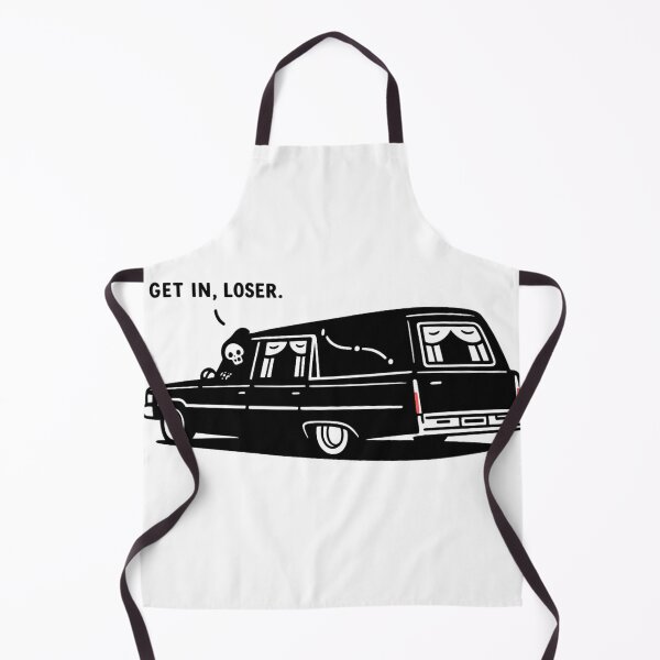 Item preview, Grim Reaper Hearse Dark Humor “Get In Loser” Design designed and sold by haitrieuic96.