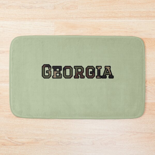 Item preview, Georgia Camo Typography – Rugged Outdoor Military Style Design designed and sold by Long Family Gifts.