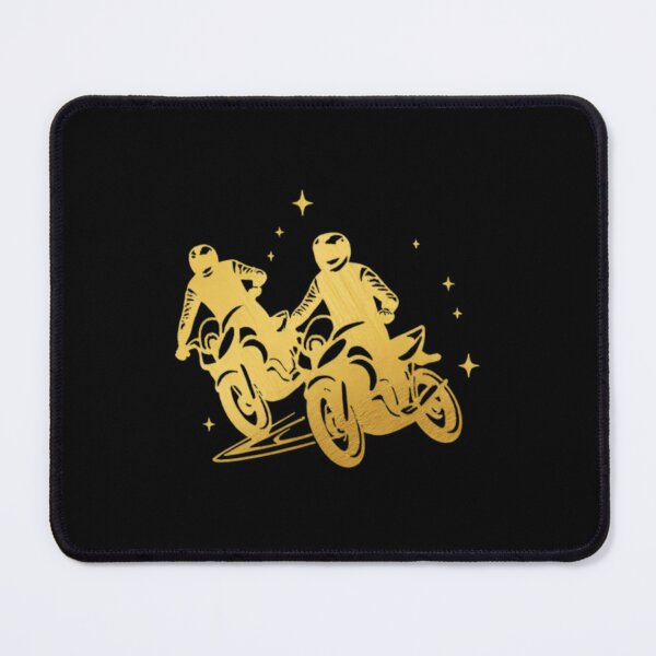 Item preview, Two motorbike riders turning in a race curve_4 designed and sold by Aariq.
