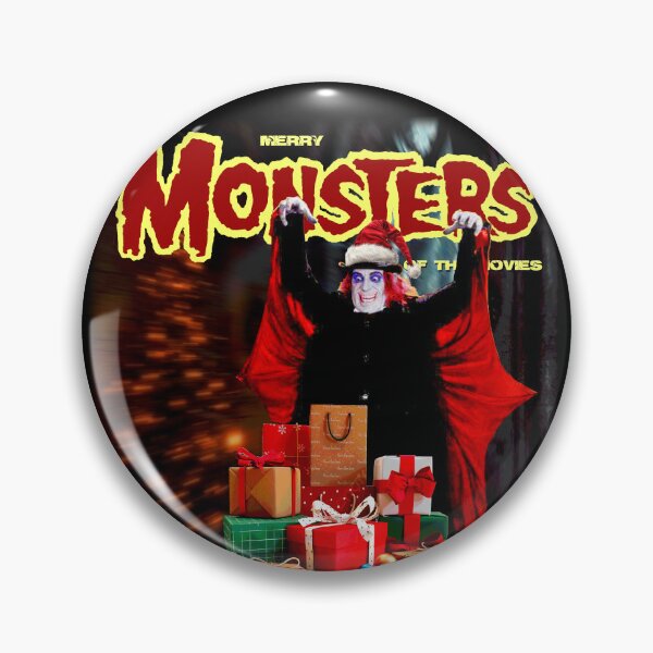 Item preview, Merry Monsters of the Movies Santa Burke designed and sold by 90snerd.