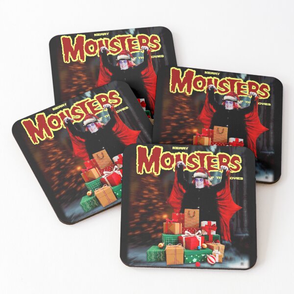 Item preview, Merry Monsters of the Movies Santa Burke designed and sold by 90snerd.
