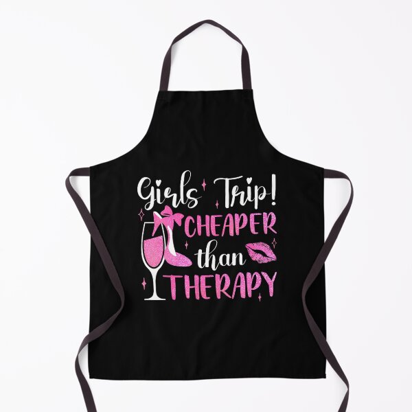 Item preview, Girls Trip Cheaper Than Therapy Wine designed and sold by AveryLRobinson.