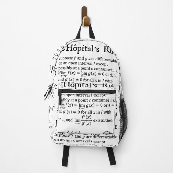 Item preview, Nerdy Vintage L'Hopital's Rule Math Science Teacher Black Text designed and sold by MathWare MathClips.
