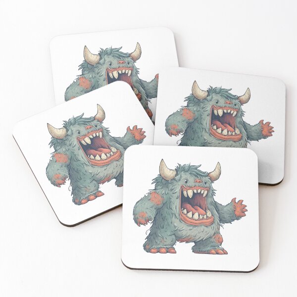 Item preview, The Fuzzy Roar Monster designed and sold by 8BitThreadworks.