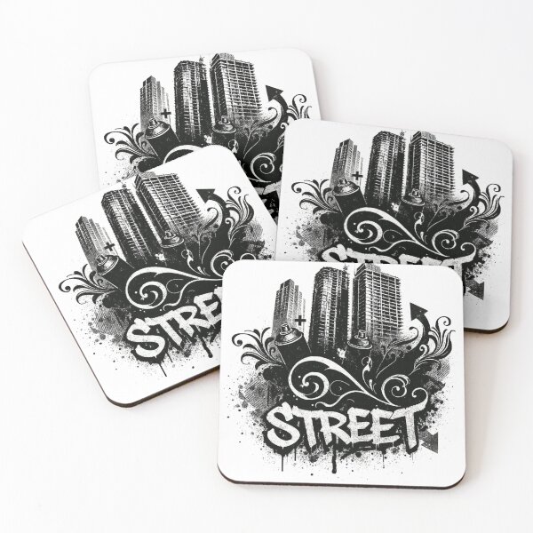 Item preview, City painted with graphite designed and sold by Super Fashion Street.