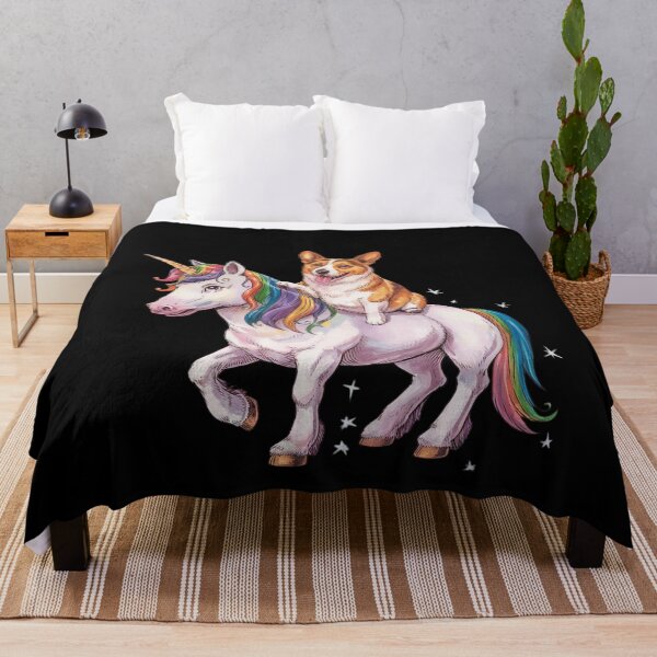 Item preview, Corgi Unicorn Girls Space Galaxy Rainbow Corgicorn designed and sold by MyzoToyota.
