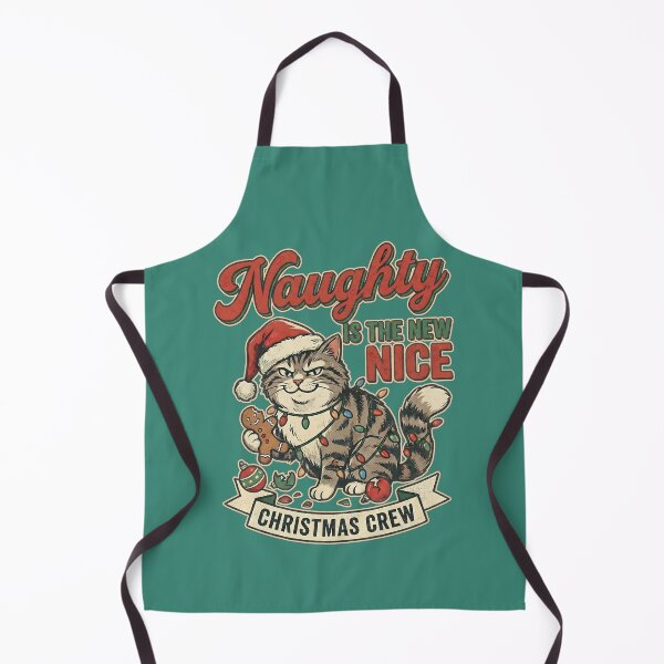 Item preview, Naughty is the New Nice Christmas Crew - Grumpy Cat Holiday designed and sold by AwesomeBeyondLimits.