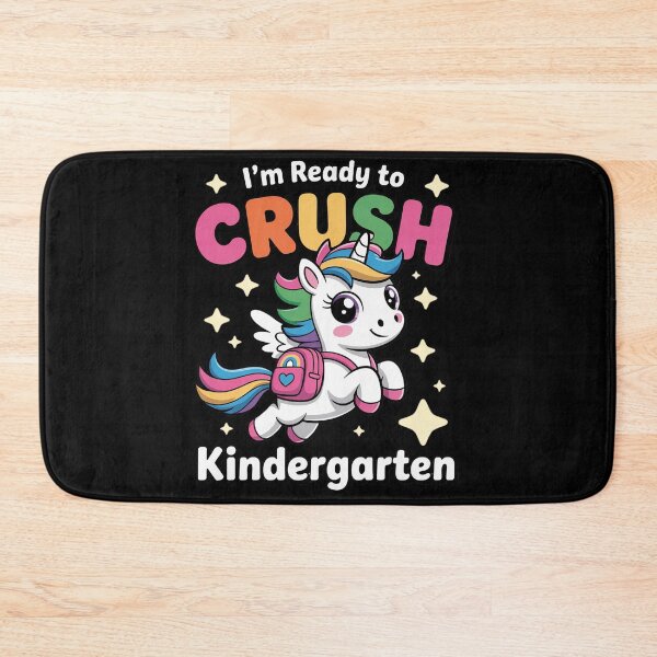 Artikelvorschau, Crush Kindergarten Girls Back to School Einhorn Erster Tag entworfen und verkauft von MyzoToyota.