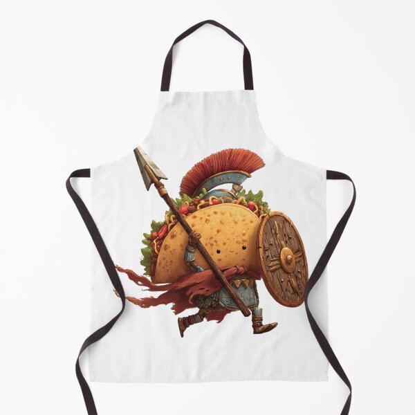 Item preview, Taco Warrior Hero designed and sold by 8BitThreadworks.