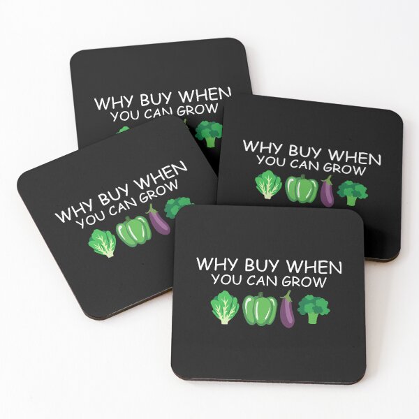 Item preview, Why Buy When You Can Grow Organic Vegetable Gardener designed and sold by SelmaBonnie.