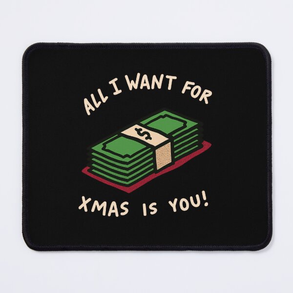 Item preview, Funny Christmas Money Quote “All I Want for Xmas Is Cash” designed and sold by haitrieuic96.
