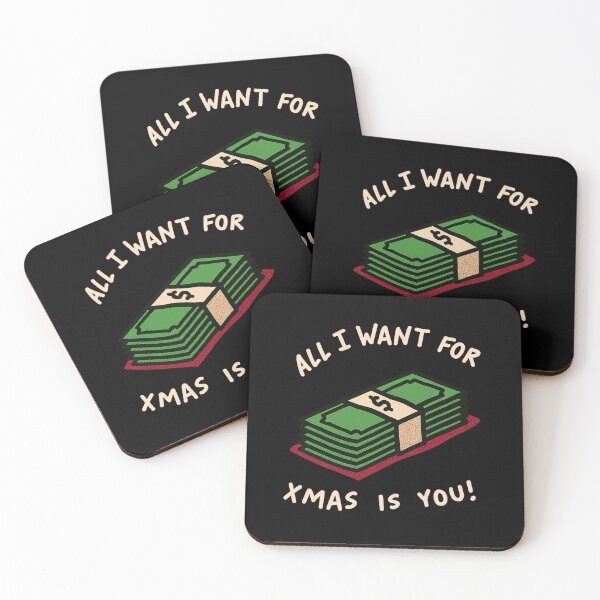 Item preview, Funny Christmas Money Quote “All I Want for Xmas Is Cash” designed and sold by haitrieuic96.