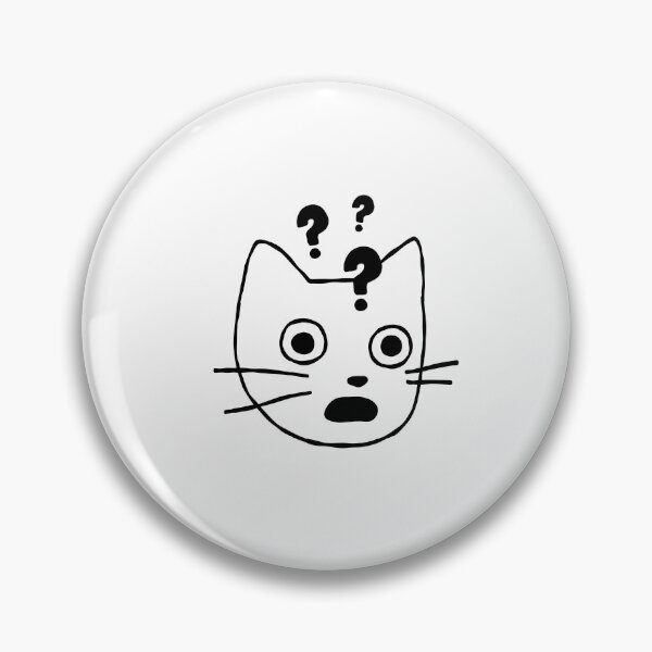 Item preview, Shocked surprised meme brainrot cat designed and sold by Leila & the stars.