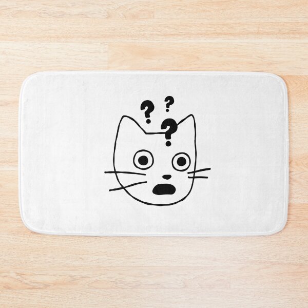 Item preview, Shocked surprised meme brainrot cat designed and sold by Leila & the stars.