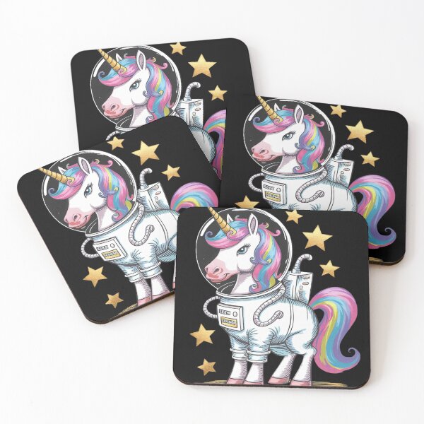 Item preview, Cute Astronaut Unicorn Funny Unicorn Spacesuit Galaxy Lover designed and sold by MyzoToyota.