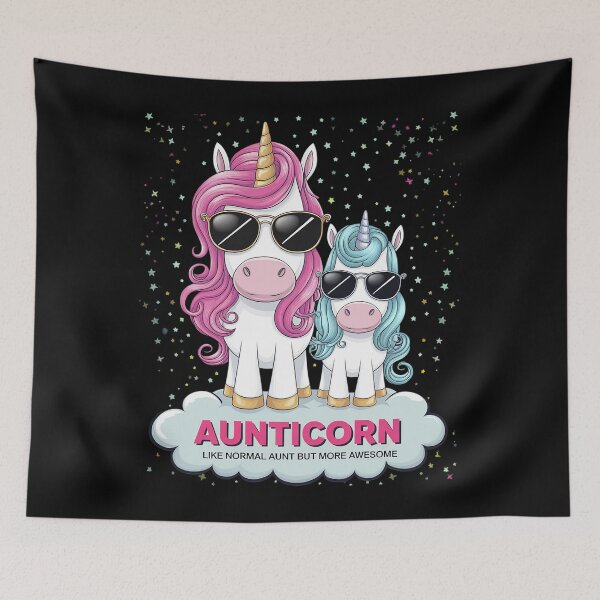 Item preview, Cute Aunticorn Funny Unicorn Aunt Girl Niece Cool Aunty designed and sold by MyzoToyota.