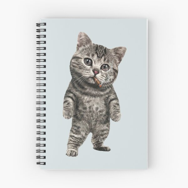 Item preview, Gangster Kitten with Cigar - Funny Cat Pet Lover Art designed and sold by AwesomeBeyondLimits.