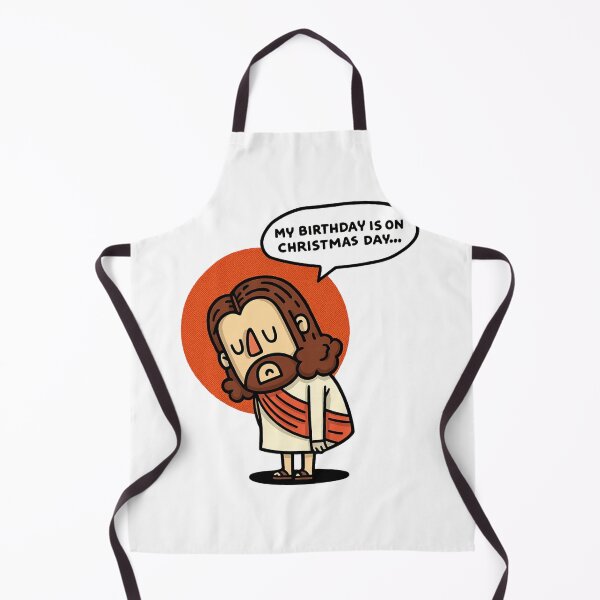 Item preview, Sad Birthday Jesus Cartoon “My Birthday Is on Christmas Day” designed and sold by haitrieuic96.