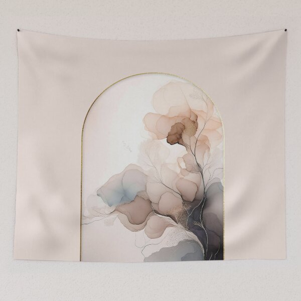 Item preview, Delicate Floral Mist designed and sold by Vivien la Muse.