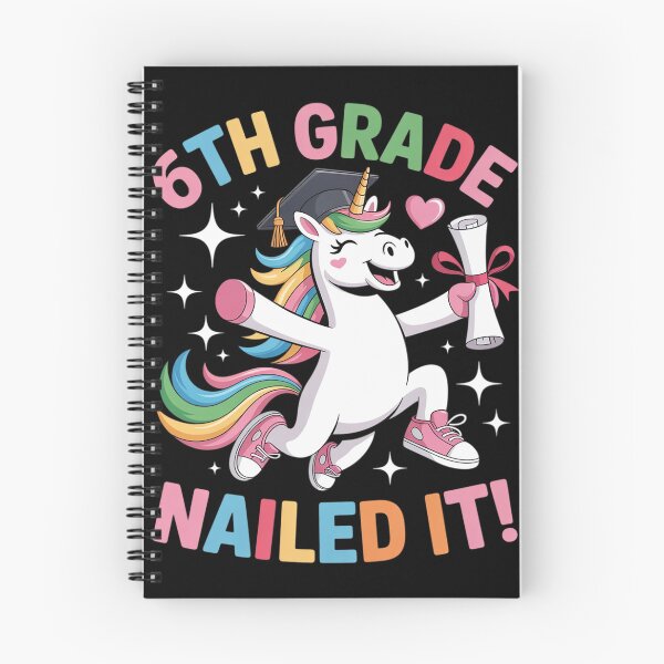 Item preview, Dab Unicorn Sixth 6th Grade Graduation Cap Nailed It  designed and sold by MyzoToyota.