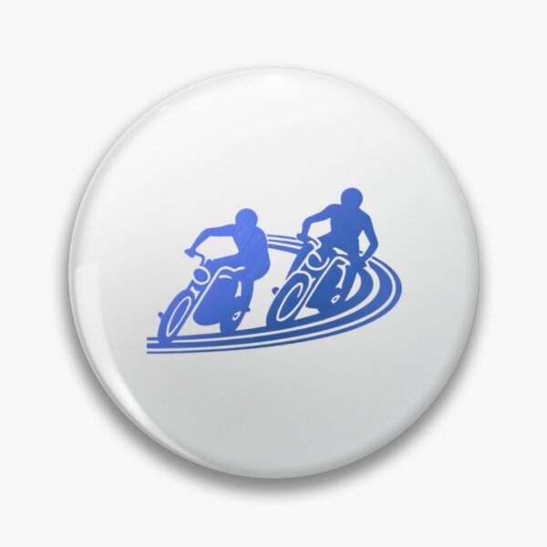Item preview, Two motorbike riders turning in a race curve_6 designed and sold by Aariq.