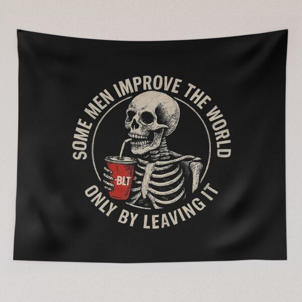 Item preview, Some Men Improve The World Only By Leaving It For Women designed and sold by TaraLiliana.