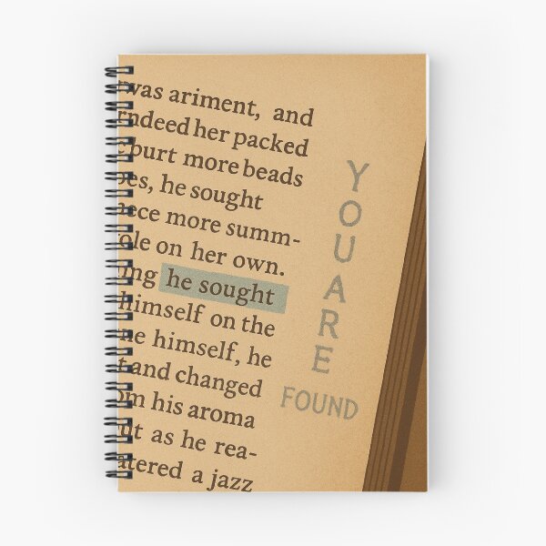 Item preview, Library Cipher - "You are found" - Hidden Message Book Lover Design designed and sold by Ataqhin.